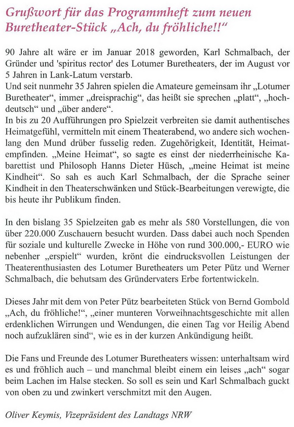 2018 Ach du frhliche PH2